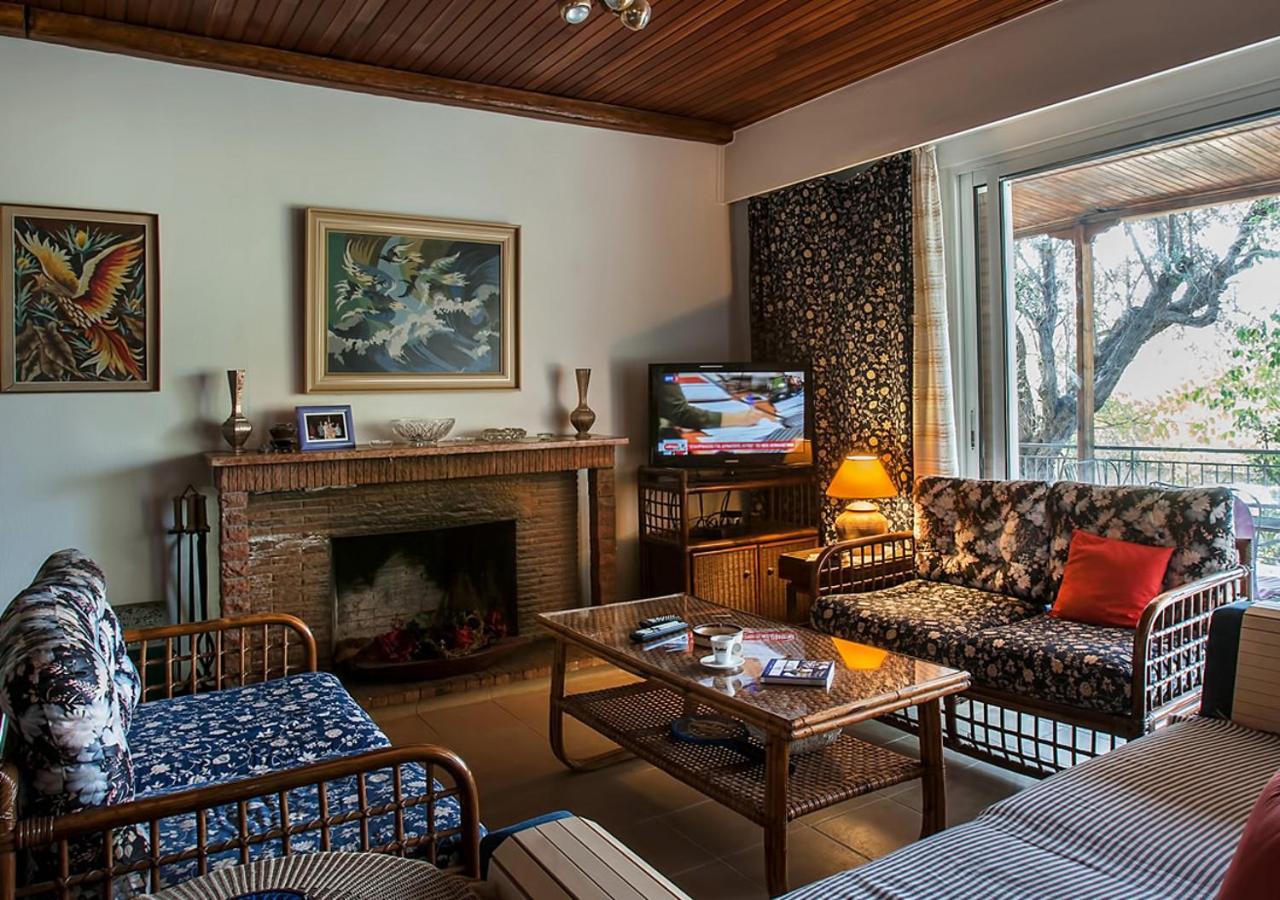 Marathos Beach House Marathon  Bagian luar foto