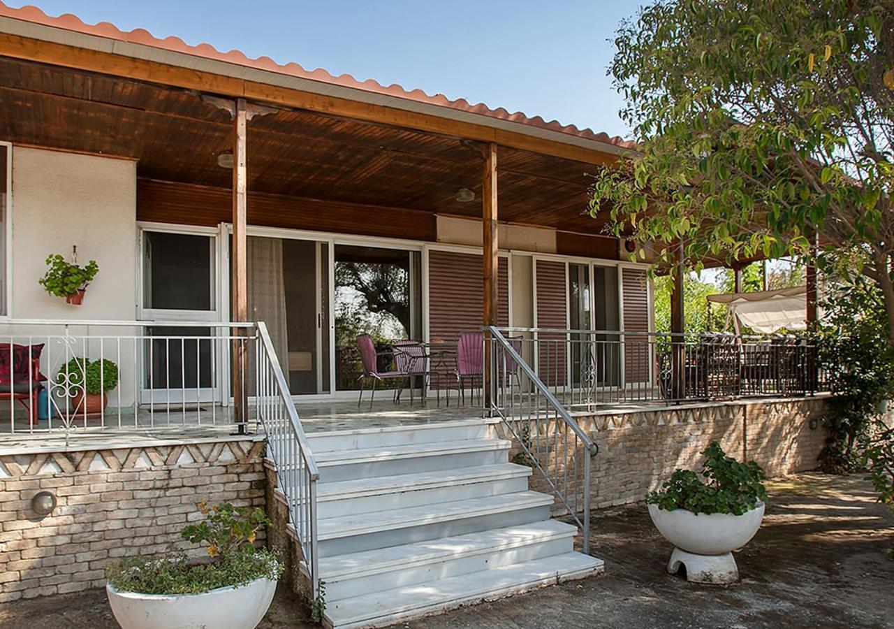 Marathos Beach House Marathon  Bagian luar foto